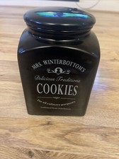Mrs Winterbottoms Cookie Jar Black