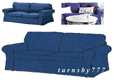 IKEA Ektorp Idemo Blue Sofabed