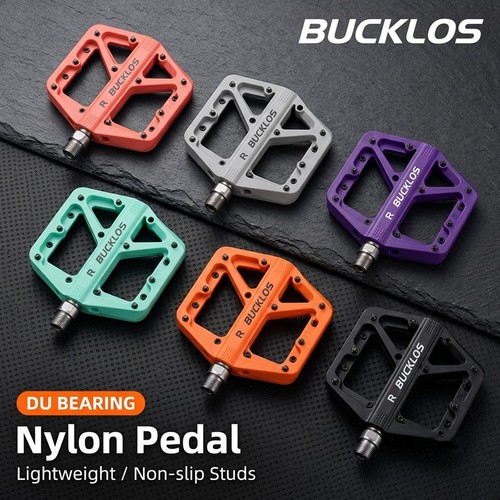Mtb nylon bike flat - nylon, pedals