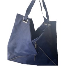 KOOBA RYDER LARGE TOTE BAG Ocean Blue NWT