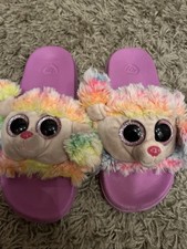 Ty Rainbow Poodle Flip Flop