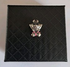 Lovely PANDORA Disney Alice in Wonderland Cheshire Cat Charm Sterling Silver 