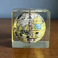 Vintage Small Globe Lucite