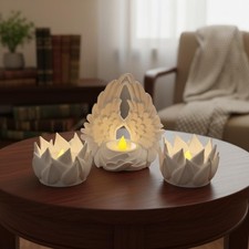 Angel Wings Candle Holder