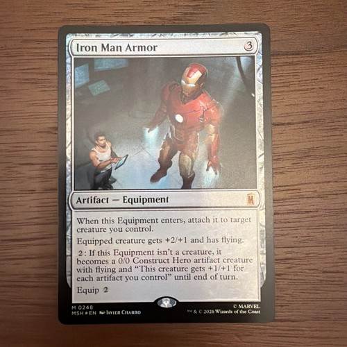 Mtg iron man - foil, ~