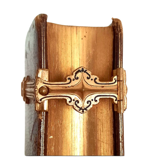 Clasped roman - ⚜, (1856)