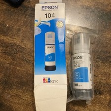 Genuine Epson 104 Ink Bottle for EcoTank Printer T00P1, T00P2, T00P3, T00P4, Lot