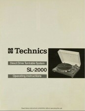 Technics SL-2000 Turntable
