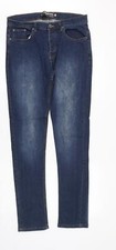 Seven Series Mens Blue Cotton blend Skinny Jeans Size W30 in Slim