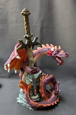 Land Of The Dragons - Red/Orange Dragon With Letter Opener - Signed