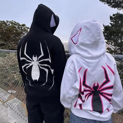 Spiderman hoodie zip - hoodie, up