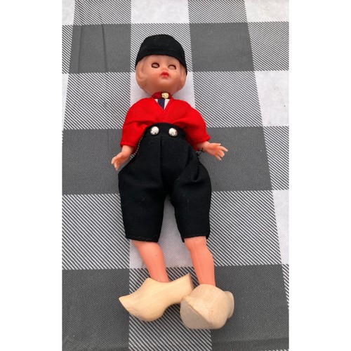 Vintage dutch souvenir doll - vintage,