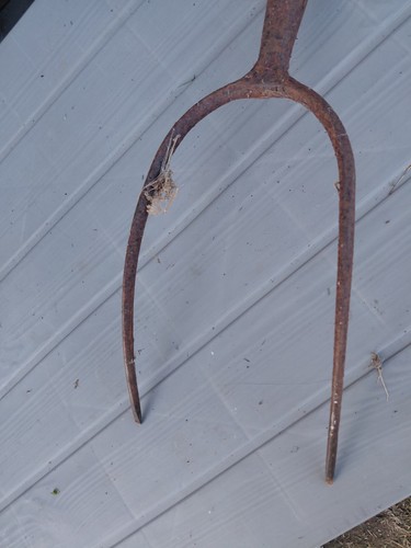 Vintage garden fork bulldog - fork,