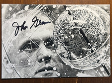 JOHN GLENN signed 4x6 photo |