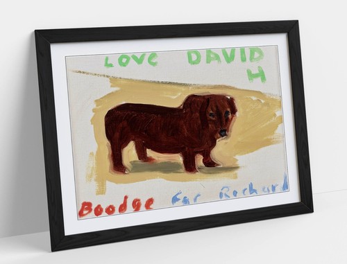 Boodge david hockney framed - david,