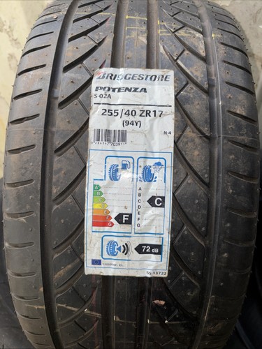 255 bridgestone potenza - 255/40/17,