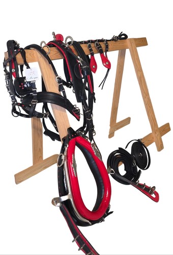 Leather diddy driving harness - leather,