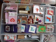 NEW 30 + 10 bonus CHRISTMAS CARD TOPPERS, CRAFT HANDMADE, for projects and cards