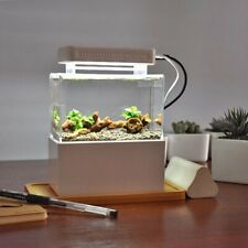 Mini Fish Tank Aquarium W/