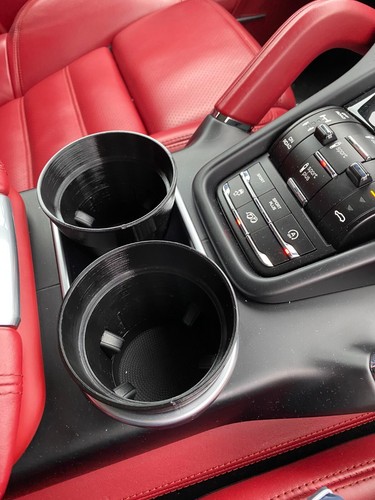 Cup holder insert for