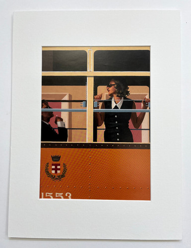 Jack vettriano mounted - vettriano, print