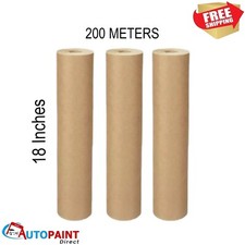 3 Rolls Quality 50g Masking Paper 18" - 450mm x 200m