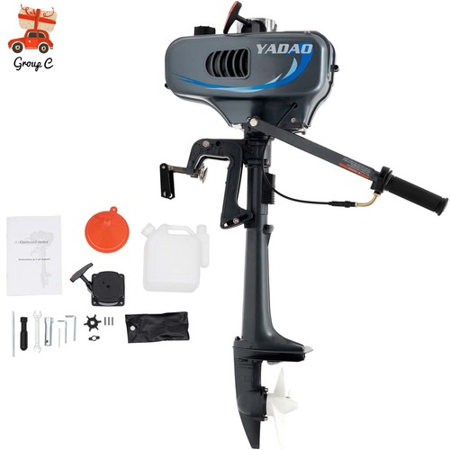 Stroke 5hp outboard motor - 3.5hp,
