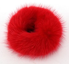 Mink Hair Bands Fur Scrunchie