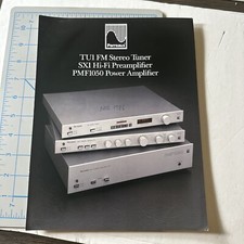 PERREAUX amplifier Preamplifier Dealer SPEC Brochure TU1 FM SX1 PMF1050