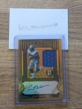 Curt Warner #GAG-CWR 2024 Panini Gold Standard Good as Gold /199