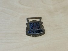 Small Vintage Austin (Cars) Enamel Key Fob by Jackson Albion Street Birmingham