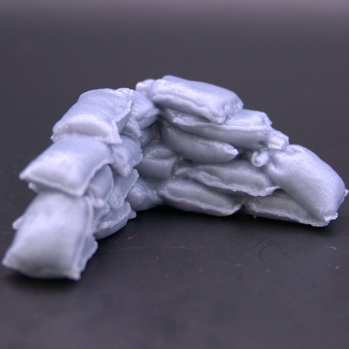 Wwii resin sandbag - 1/35,