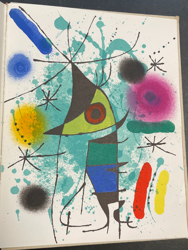 Joan miro lithographs vol 1 - lithographs,