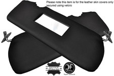 BLACK STITCHING 2X SUN VISORS