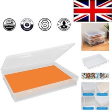 Transparent A4 Storage Box –