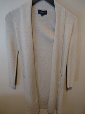 Viyella long cardigan grey