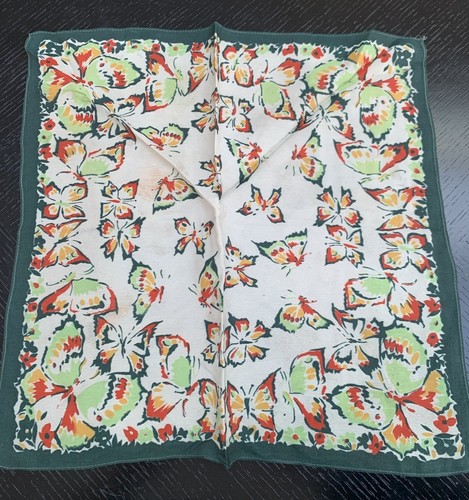 Original vintage 30s 40s silk - original, 30s/40s