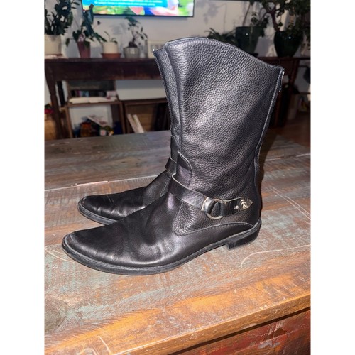 Henry beguelin black leather - henry,