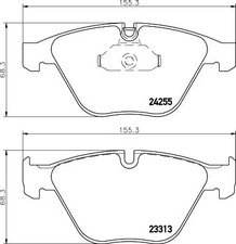 Brake pads 8DB 355 013-931