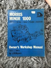 Haynes Morris Minor 1000 Owner
