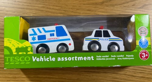 Wooden police car - police, and
