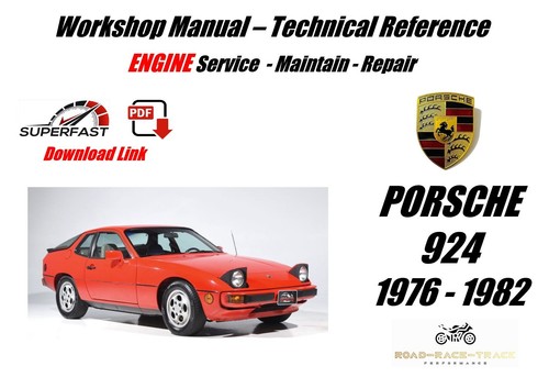Porsche 924 engine workshop - porsche,