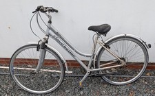 Silver Claud Butler Legend Ladies Bike,  16" frame, Front Suspension.