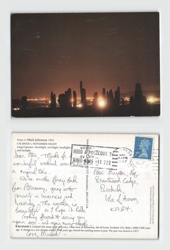 Postcard callanish standing - -,