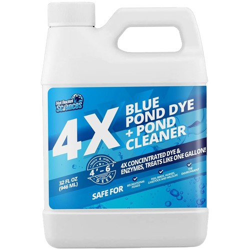 32oz blue pond dye - pond,