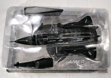 Amercom Diecast 1:144 Model Aircraft Lockheed SR71 Blackbird USAF See Descript