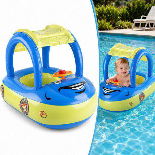 Inflatable baby swim seat with - baby,