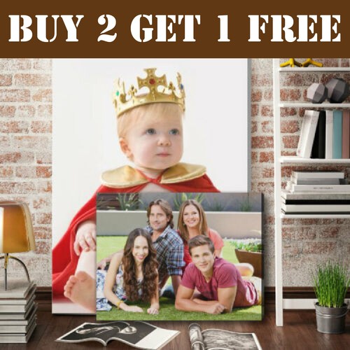 Personalised canvas photo - canvas,