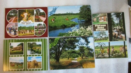 Set vtg postcards mooi - vtg,