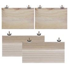 4Pcs Small Animal Wooden